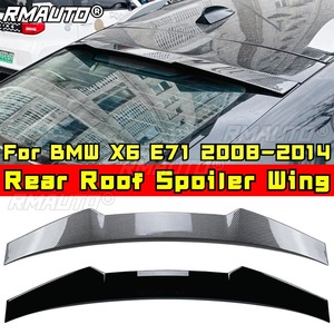 For BMW X6 E71 Rear Roof Spoiler Rear Roof <b>Wing</b> Roof Spoiler Rear <b>Wing</b> for BMW X6 E71 2008-2014 Car Accessories - Product Image 1