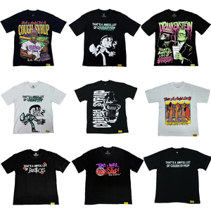 Camisetas de Hombre de Alta Calidad en Oferta: Camiseta Oversize Casual con Estampado Escaneable 'Eso es un montón de jarabe para la tos' - Product Image 1