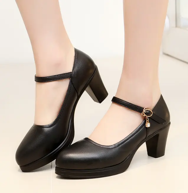 Cy10255a Trend ing Dress Pumps Damen Büro Damen High Heel Sandalen Schuhe
