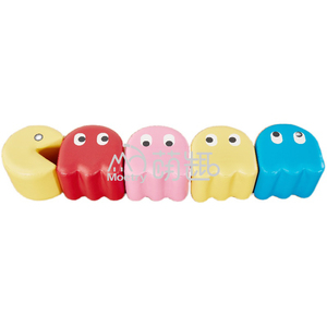 Moetry Pacman Soft Seating Stool Set Colorful Modern Foam Bench Soft Chair for Nursery Classroom Preschool <span class=keywords><strong>Creche</strong></span> Hotel Use - Product Image 6