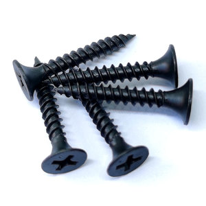 Envío en 3 Días, Tornillos para Paneles de Yeso M3.5 3.5x25, Rosca Fina, Fosfatados en Negro, a Granel - Product Image 2