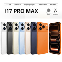 Smartphone Android 16, 16 Go de RAM, 128 Go de ROM extensible jusqu'à 2 To, processeur Deca Core, écran, reconnaissance faciale, GPS, OTG, sans carte SIM
