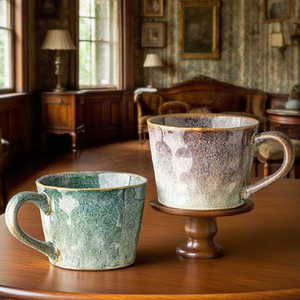 Chinese Manufacturer Gradient Color Eco-friendly Stoneware Ceramic Mug High Quality Food Safe Reusable Dishwasher Microwave Safe - Product Image 3