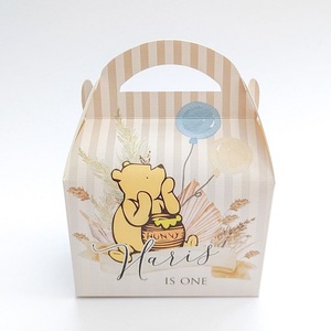 Bear the Pool Classic Floral Personalised Children <strong>Party</strong> Box Gift <strong>Bag</strong> <strong>Favour</strong> - Product Image 3
