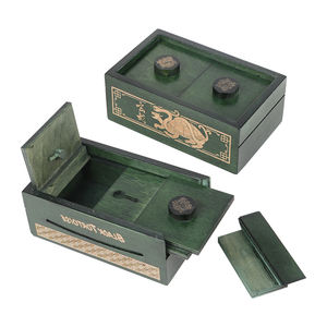 Boîte magique en bois pour enfants, bricolage, jouet d'intelligence, <span class=keywords><strong>Secret</strong></span>, compartiment, cadeau caché, Surprise, boîte <span class=keywords><strong>à</strong></span> stimule le cerveau, <span class=keywords><strong>2022</strong></span> - Product Image 6