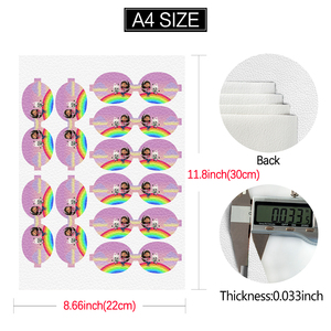 Lazo para el pelo de Gaby Cat Doll, de cuero sintético y vinilo, para lazos de pelo, festivales, joyería DIY, directo de fábrica - Product Image 1