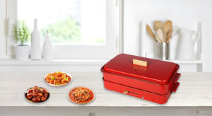 Parrilla Eléctrica Multifuncional y Olla Caliente 2 en 1, Ahorradora de Energía y sin Humo, Compatible con el Idioma Holandés, para Uso Doméstico - Product Image 6