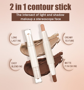 No Logo 3 Couleurs Double Tête Visage Corps Dissimuler <span class=keywords><strong>Correcteur</strong></span> Maquillage Surligneur <span class=keywords><strong>Correcteur</strong></span> Bâton - Product Image 6