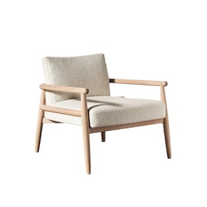 <span class=keywords><strong>Fauteuil</strong></span> canapé design italien en bois massif de style médiéval minimaliste <span class=keywords><strong>Fauteuil</strong></span> lounge en tissu polaire pour hôtel et salon - Product Image 1