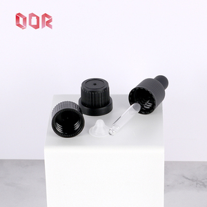 Flacon de parfum d'huile de luxe personnalisé noir de 5 ml, 10 ml, 15 ml, 20 ml, 30 ml, 50 ml, 100 ml, flacon de fond de teint de maquillage, flacon de lait cosmétique en verre - Product Image 6