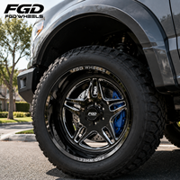 Jantes forgées flottantes Super Duty Deep Dish 6/8 trous 22x12 24x12 24x14 pour camions et pick-up Ford F150 F250 GMC Tundra RAM Chevy