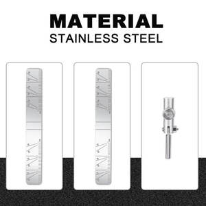 Autoclavable Manual <strong>Dental</strong> <strong>Implant</strong> Locating <strong>Guide</strong> <strong>Surgical</strong> Positioning 2-Angle Ruler for Dentist - Product Image 5