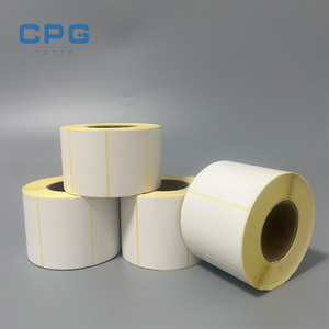 Rollos de Papel Térmico Impermeable Personalizados para Fabricantes, para Impresión de Códigos de Barras y Guías de Envío - Product Image 1