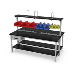 Trường khoa học phòng thí nghiệm kiểm tra kỹ thuật viên điện tử phòng thí nghiệm bảng axit và kiềm kháng với lưu trữ và thuốc thử giá - Product Image 1