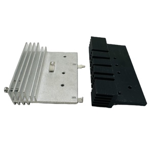 الألومنيوم الشخصي بالوعة الحرارة CNC بالقطع الألومنيوم etrued heatsinks غرفة التبريد شعاعي الصمام heatsinks - Product Image 5