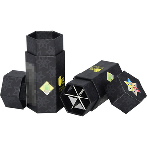 Wholesale Custom Design Child Resistant Hexagon Cardboard Box for Pre Roll Cigarette Packaging