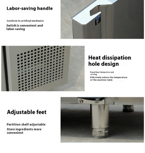 Réfrigérateur de cuisine de haute qualité pour restaurant Fournitures pour hôtels et restaurants Équipement de réfrigération Congélateur à vendre Refroidisseur - Product Image 5