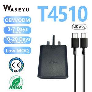 Cargador Rápido USB-C de 45W y Cable Compatible con <span class=keywords><strong>Samsung</strong></span> Galaxy S21 S22 S23 Note 20, Salida de 30W, Cargador USB Tipo C PD - Product Image 1