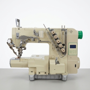 Machine à interlock industrielle à moteur pas à pas RONMACK RM-787BJ-356-EWT - Alimentation manuelle, nouveaux composants de moteur et d'engrenage haute vitesse - Product Image 1