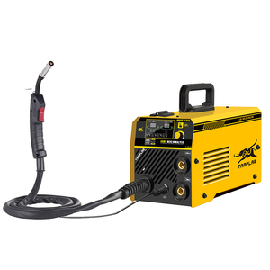 110V 3 en 1 MMA TIG MIG soldador 120a 140a 160a IGBT <span class=keywords><strong>sin</strong></span> <span class=keywords><strong>gas</strong></span> 220V Mig inversor máquina <span class=keywords><strong>de</strong></span> soldadura automática <span class=keywords><strong>precio</strong></span> - Product Image 1