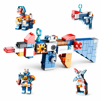 Bloques de Construcción Personalizados para Armar Pistolas de Juguete, Ladrillos OEM de Marca Privada, Set de Construcción Mecánica para Niños y Adultos, STEM Gi