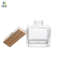 Bouteille diffuseur d'arômes transparente de luxe pour la maison, avec bouchon, 10 ml, vente en gros