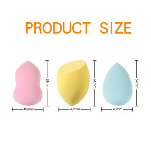 Esponja de maquillaje de marca, esponja de maquillaje de etiqueta propia OEM ODM, multicolor opcional y almohadilla de fregado, proveedor de esponja artificial de belleza eg - Product Image 4