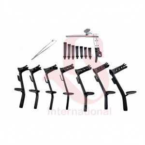 Système d'Écarteur Manuel en Acier Inoxydable BISONS pour Discectomie Lombaire – Instruments Orthopédiques et de Neurochirurgie (Vente en Gros) - Product Image 1