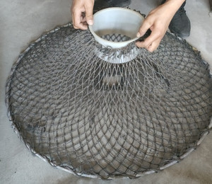 Nhỏ 55cm * 19cm * 9.5cm Lưới cua bẫy nuôi trồng thủy sản mồi lồng cho cá crawdad pháp tôm hùm ốc xà cừ chậu - Product Image 6