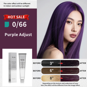 Purestyle Cina Produttori di Tintura per <span class=keywords><strong>Capelli</strong></span> Rossi 100ML 47 Colori Crema Colorante Permanente Professionale a Basso Contenuto di Ammoniaca - Product Image 2
