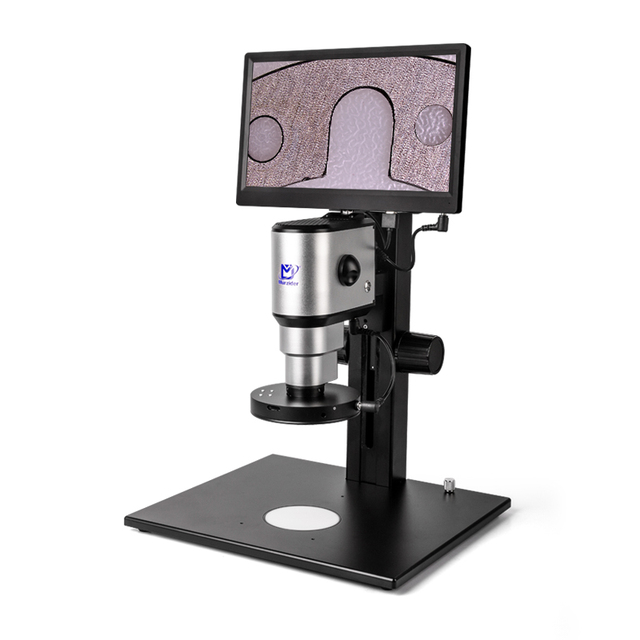MSD408 4K Video Measuring Microscope All-in-One Motorized Zoom with HDMI Output 60FPS for Industrial Inspection and Measurement