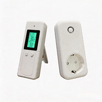 Termostato Inalámbrico Programable con Pantalla LCD Retroiluminada Verde Ecológica, de Gran Venta, para Calefacción por Suelo Radiante y Ahorro de Energía