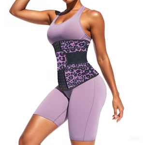 NANBIN Ladies Phổ Biến Purse Eo Huấn Luyện Viên Nhà Cung Cấp Tùy Chỉnh Leopard <span class=keywords><strong>Single</strong></span> Belt Phòng Tập Thể Dục Latex Eo Huấn Luyện Viên Corset Cho Phụ Nữ - Product Image 5