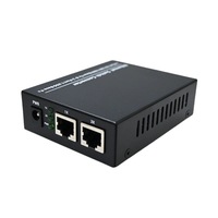 Convertisseur de média fibre optique monomode Gigabit NETLINK/OEM FTTH 4G 1 fibre 2 RJ45 Ethernet Garantie 2 ans