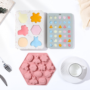 MUYULINS Handmade Bee DIY <b>Soap</b> Making Round Silicone Glycerin Honey Bar Mold - Product Image 5