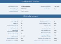 Cuber mars RI85-PH rahmenlosen bürstenlosen Servo-Bldc-Motor mit 48V hohem Drehmoment für Vierbeiner-Roboterarm