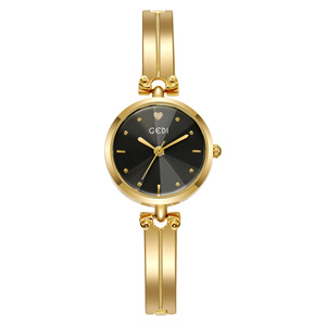 Reloj de Mujer de Alta Gama, con Brazalete Redondo de Aleación, Estilo Nicho y Exquisito, Estilo Estudiantil, Resistente al Agua, Reloj de Cuarzo - Product Image 5