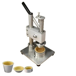 Presse à tartelettes à fruits largement utilisée, machine commerciale de qualité alimentaire <span class=keywords><strong>pour</strong></span> la formation de coques de tartelettes aux œufs - Product Image 1