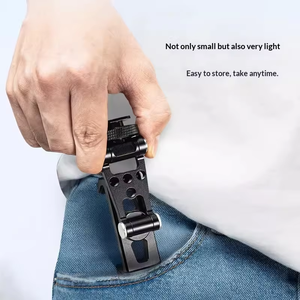 Support de téléphone <span class=keywords><strong>en</strong></span> métal pour prise de vue horizontale/verticale sur lit, compatible avec les séries Android/DJI RS Stabilizer - Product Image 3