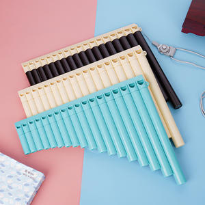 Instrument <span class=keywords><strong>de</strong></span> musique simple pour école d'étudiant 16 tubes en ABS anti-chute 18 tubes flûte <span class=keywords><strong>de</strong></span> <span class=keywords><strong>pan</strong></span> type basson - Product Image 1