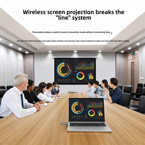 Appareil de mise en miroir d'écran sans fil point à point, sans connexion Internet requise, Plug-and-Play pour écran de télévision - Product Image 3