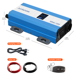 UPS điện biến tần với bộ sạc 12V/24V/48V đến 220V/230v240v 1kw/1.5kw/2kw/3kw/5KW tinh khiết Sine Wave Inverter pin sạc - Product Image 2