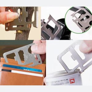 Baiyuheng Tactical <strong>EDC</strong> <strong>Multi</strong>-<strong>tool</strong> Card Stainless Steel Survival Gadget Emergency Camping <strong>Multi</strong> Function Credit Card Wallet <strong>Tool</strong> - Product Image 3