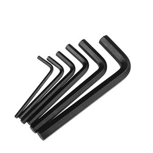 Clé hexagonale de haute qualité 2mm 3mm 4mm 6mm 8mm 10mm clé Allen hexagonale en oxyde noir pour jeu de clés à vis à douille à bas prix - Product Image 2