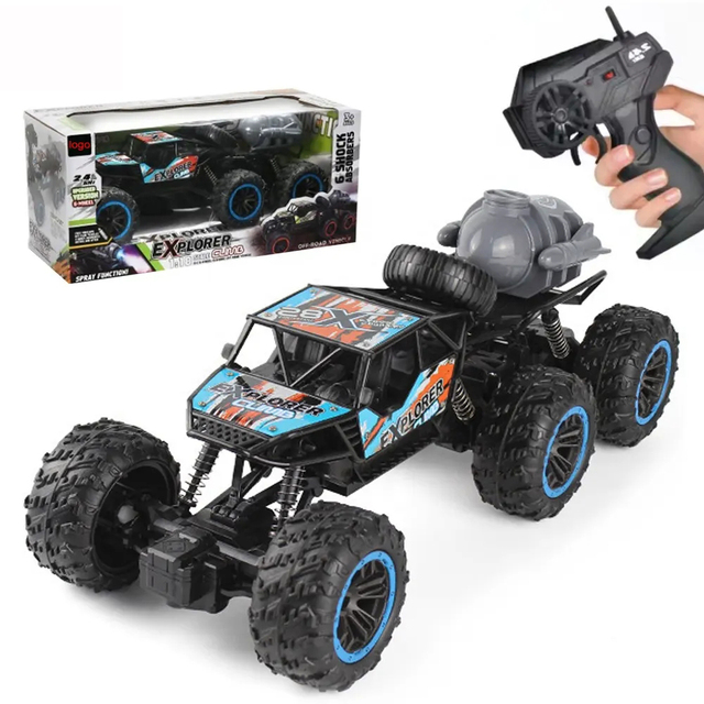 2025 Battery 2.4GHZ Off-road Remote Control Cross Country Radio Control Car Toys RC Vehicle RC Stunt Car for Kids Boy Toy