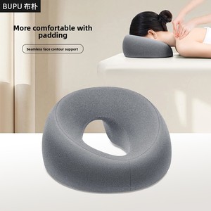 Almohada de Espuma Viscoelástica para Dormir Boca Abajo, Ergonómica, para Descanso en Posición Prona, Reposacabezas Confortable para el Hogar y Salón de Belleza - Product Image 2