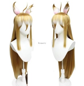 Femmes Genshin <span class=keywords><strong>Gorou</strong></span> Miss Hina <span class=keywords><strong>Cosplay</strong></span> Costumes Jeu Personnages Uniforme Robe Ensemble Complet pour Halloween Party Coldker - Product Image 5