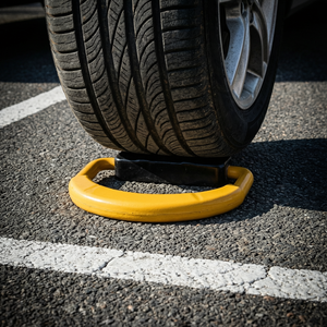 Cerradura Inteligente <span class=keywords><strong>para</strong></span> Estacionamiento con Certificación CE IP67, Impermeable, Amarilla, con Control Remoto, Barrera Automática <span class=keywords><strong>para</strong></span> Estacionamiento de Automóviles, Equipo de Estacionamiento - Product Image 6