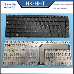 HK-HHT BR Brazil Máy Tính Xách Tay Bàn Phím teclado positivo Sim + Mp-09n78PA f51c máy tính xách tay - Product Image 3