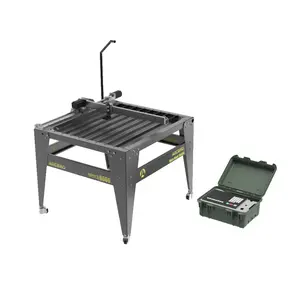 Máquina corte metal Cnc controlador portátil Cortador plasma Hydraillc